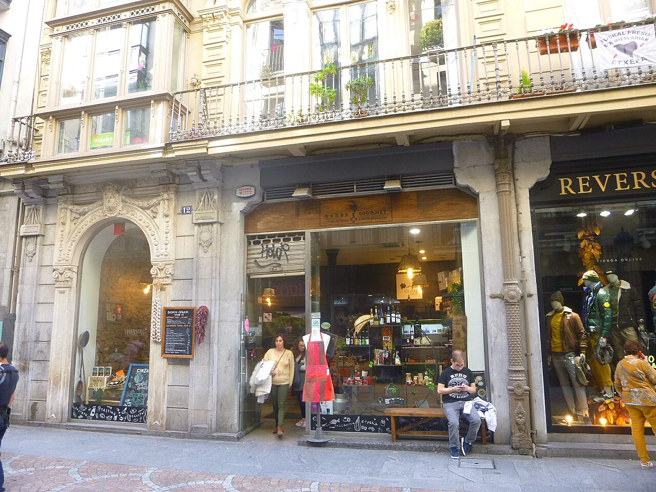 Calles del Casco Viejo de Bilbao
