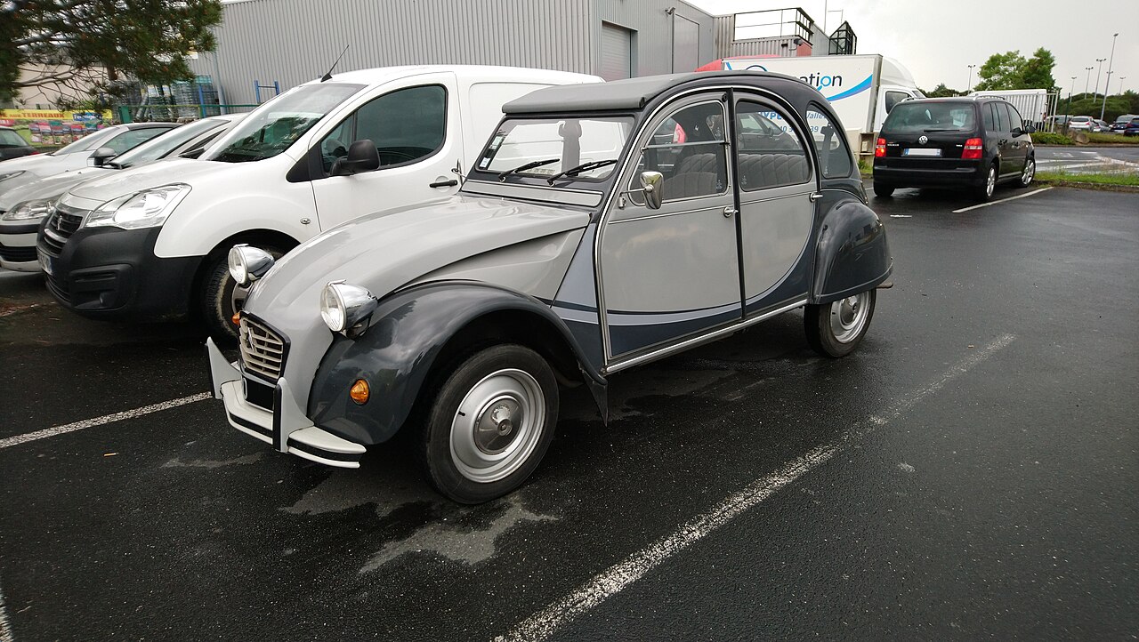 Citroën 2CV Charleston de dos tonos