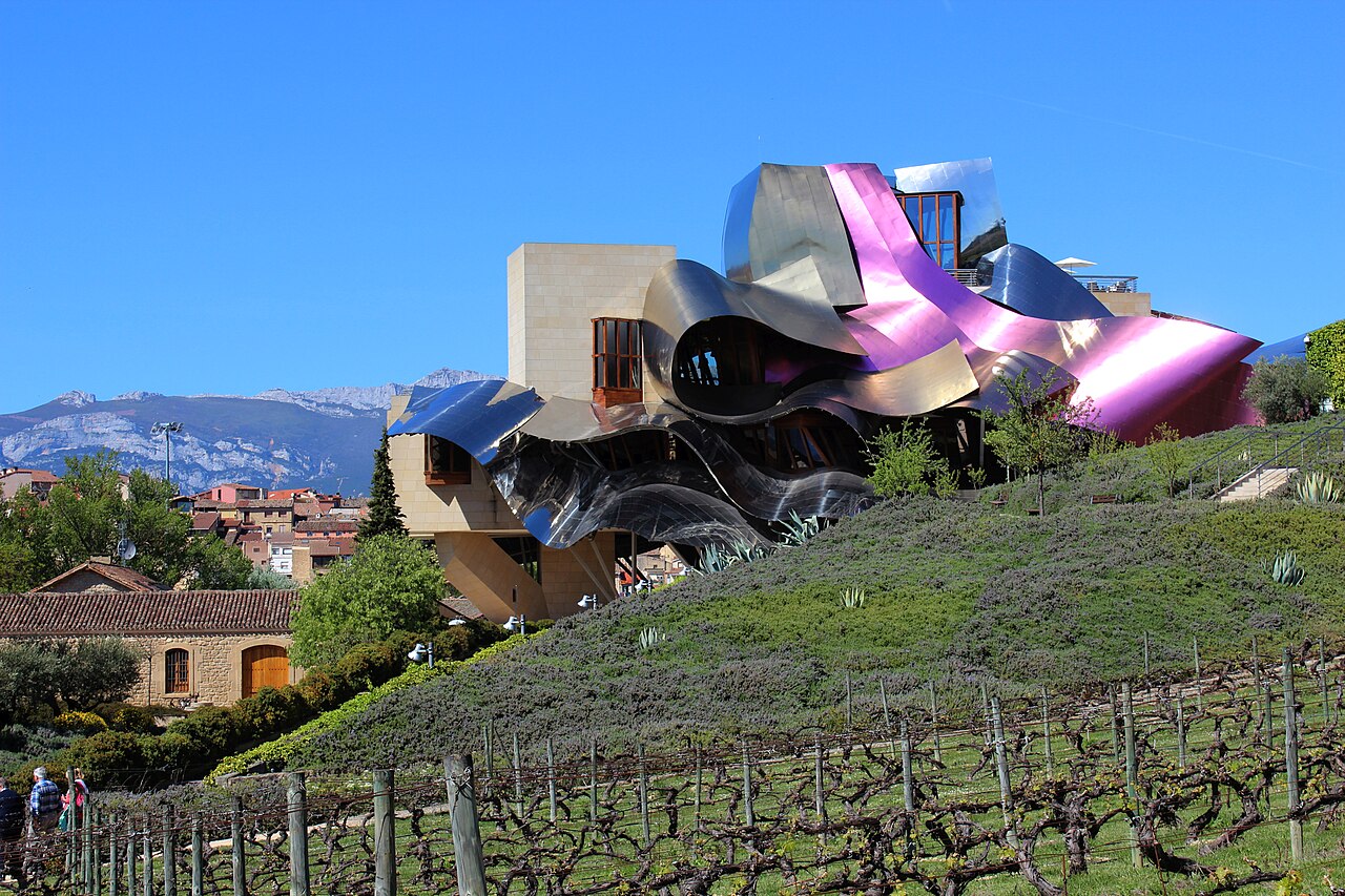 La bodega Marqués de Riscal diseñada por Frank Gehry