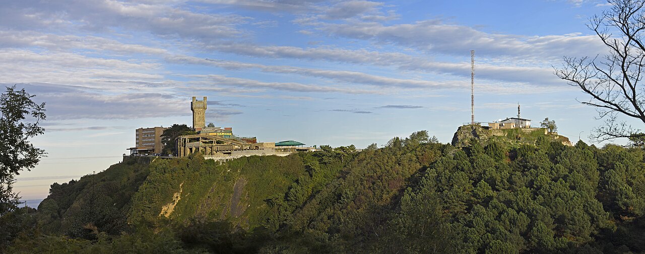 Vistas desde el monte Igueldo