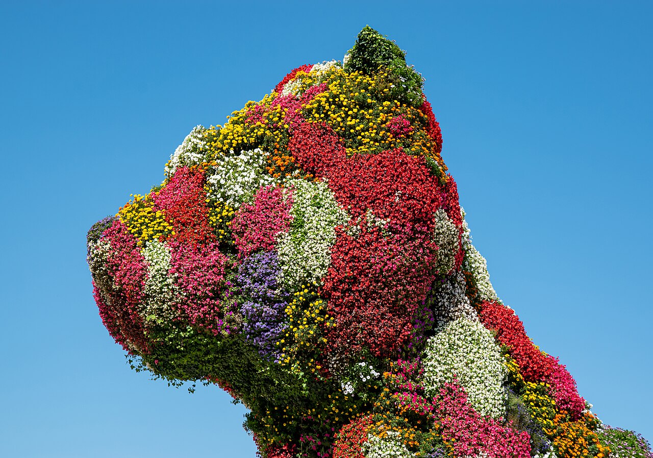 Escultura Puppy y el Museo Guggenheim