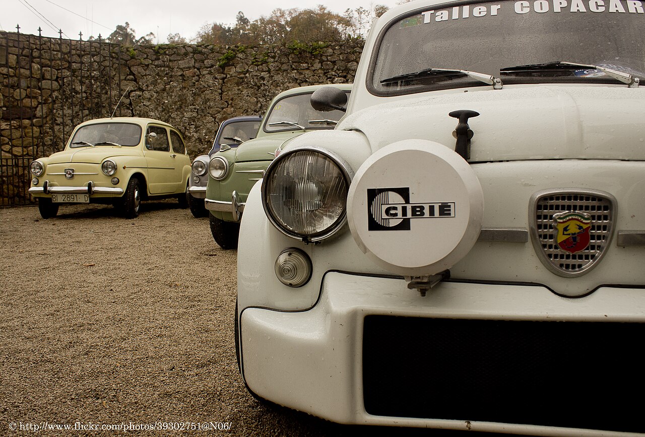 Un SEAT 600 clásico restaurado
