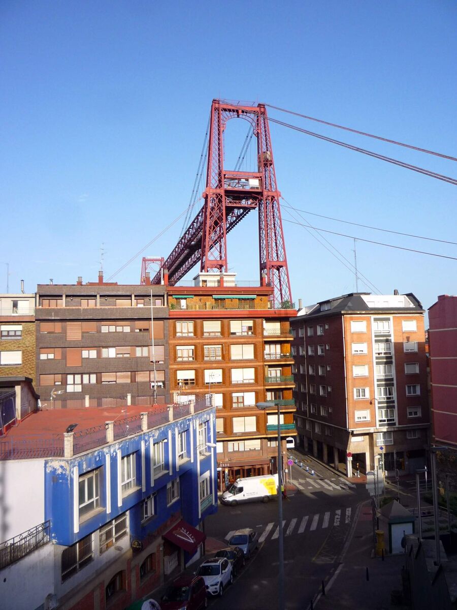 Puente de Vizcaya entre Portugalete y Getxo