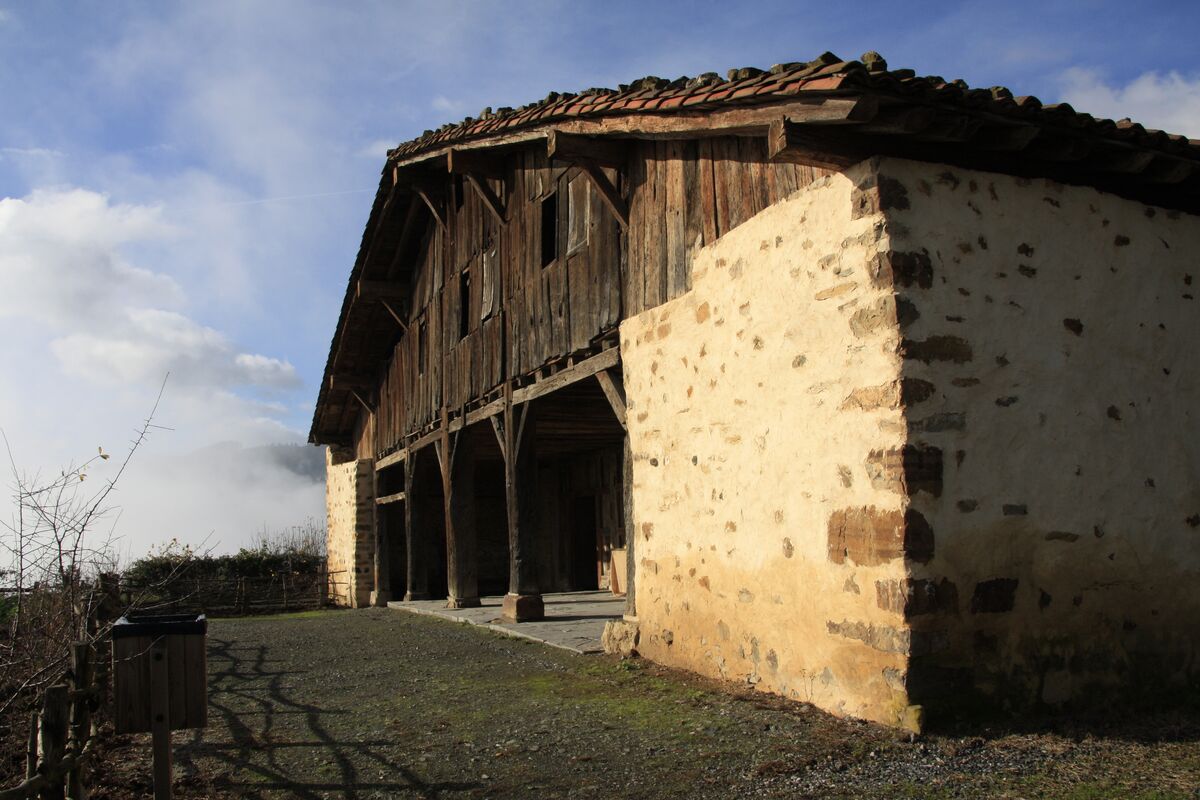 Caserío tradicional conservado como conjunto patrimonial