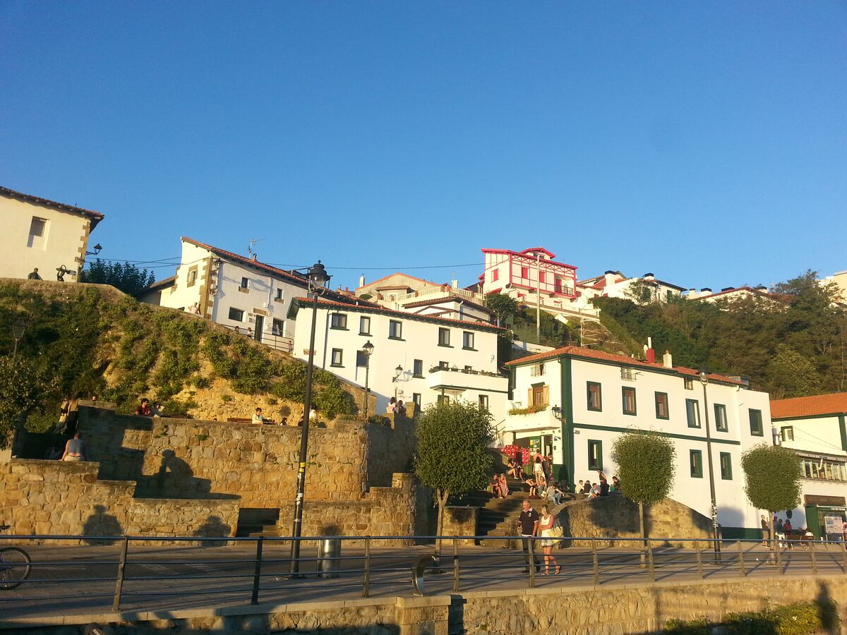 Casas del Puerto Viejo de Algorta, en Getxo