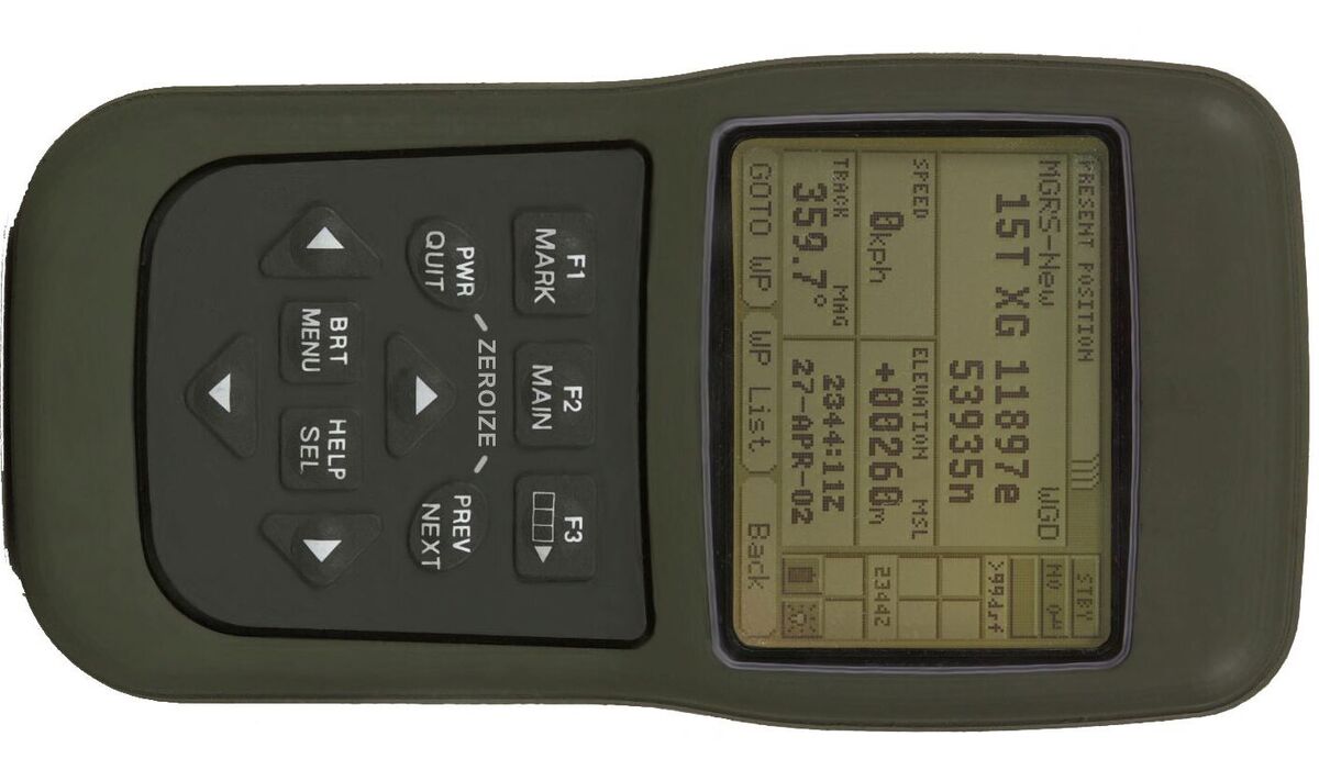 Receptor GPS portátil