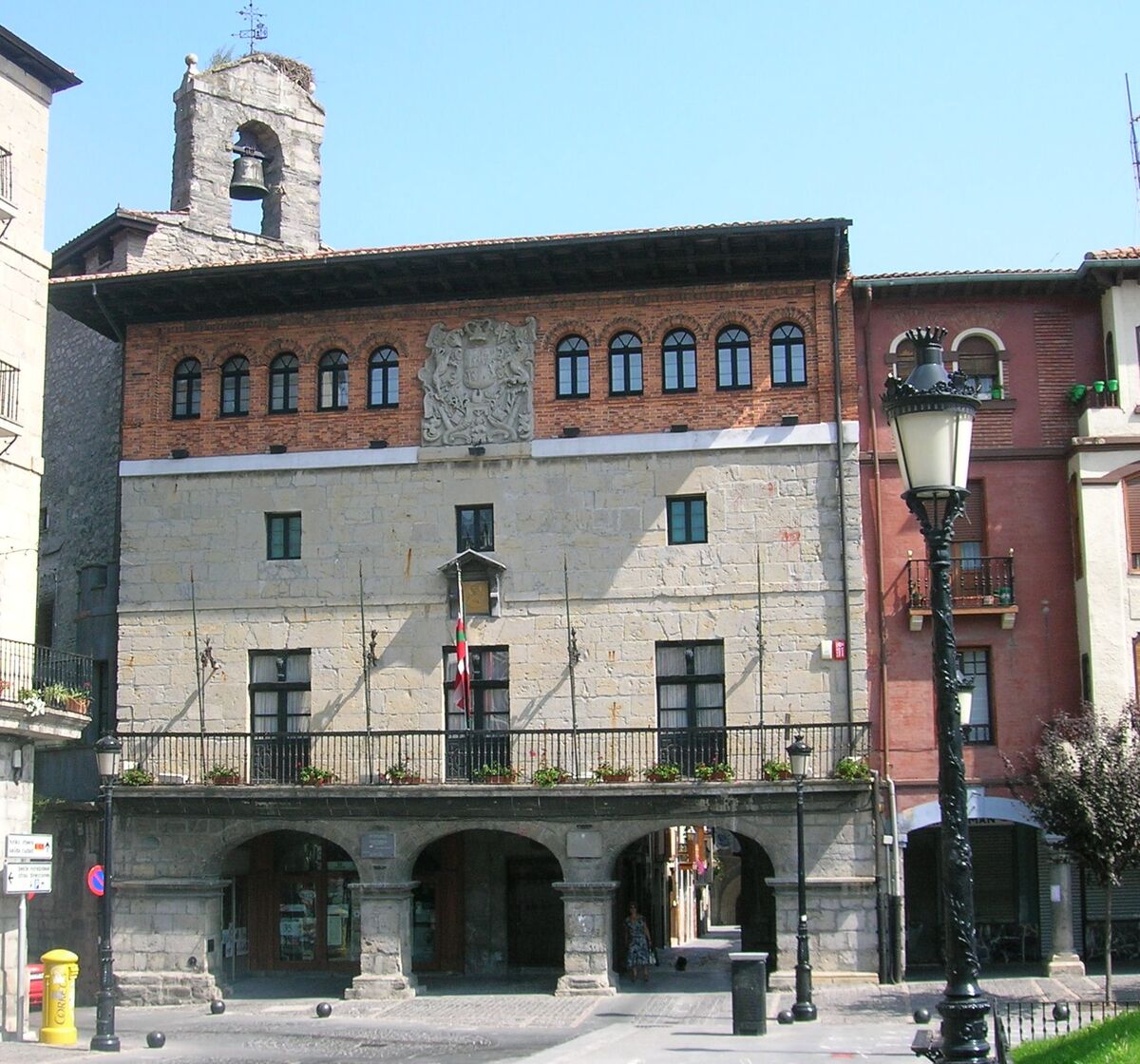 Casa consistorial de Orduña, en Bizkaia