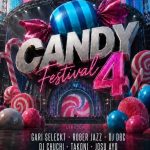 Candy Festival 4: cartel completo, precios de entrada y lanzadera gratuita para el sábado en la Sala RAW