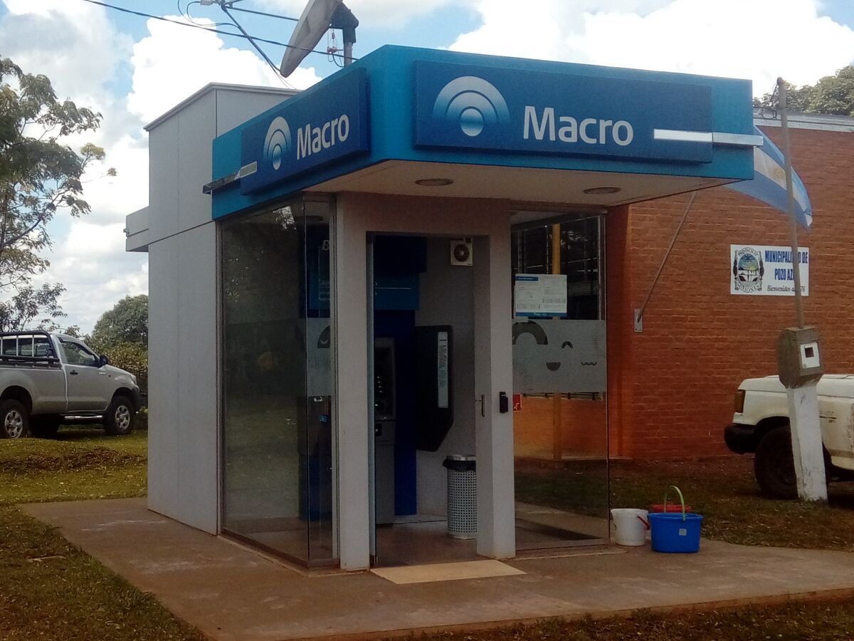 Cajero automático de una entidad bancaria