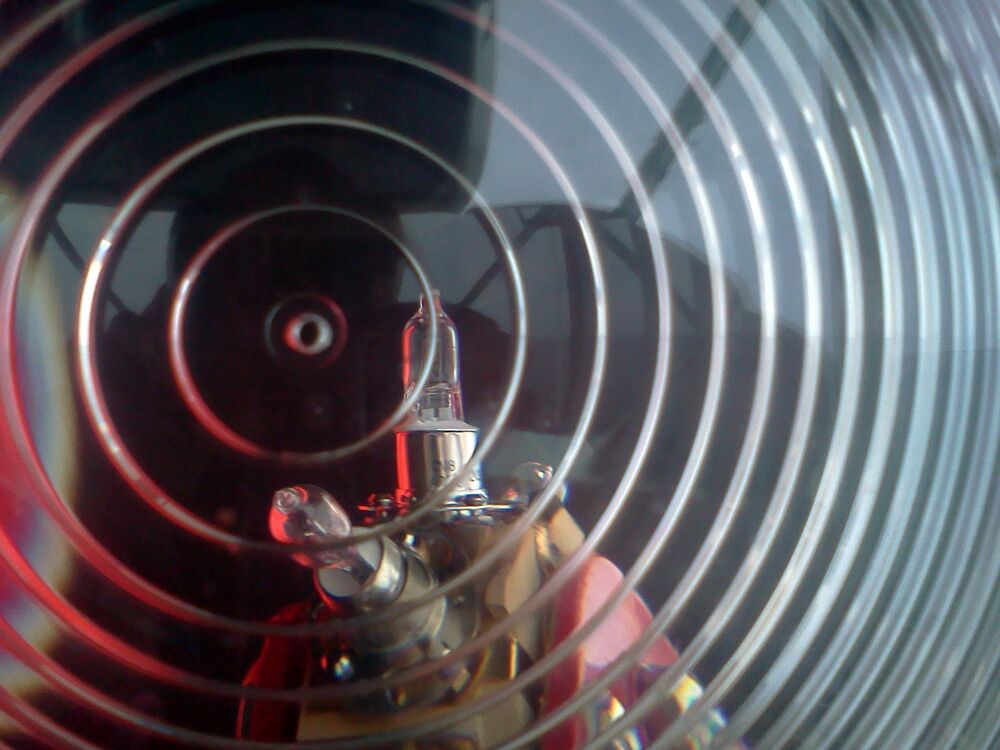 Bombilla LED encendida