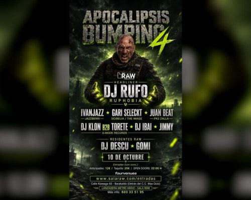 «El fin está cerca»: diez DJs para el cuarto Apocalipsis Bumping de Barakaldo
